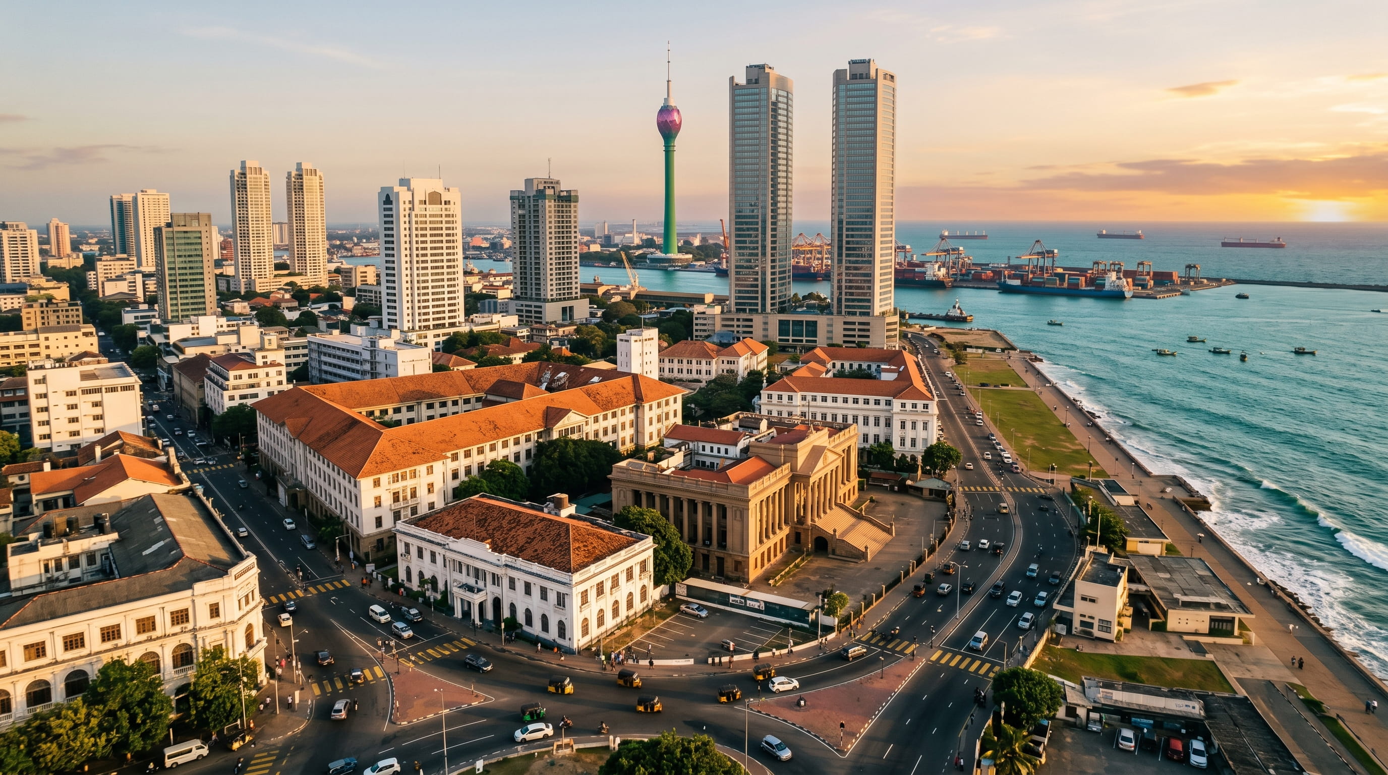 🏙️ Overview of Colombo Fort (Colombo 01) – Sri Lanka’s Financial & Historic Core